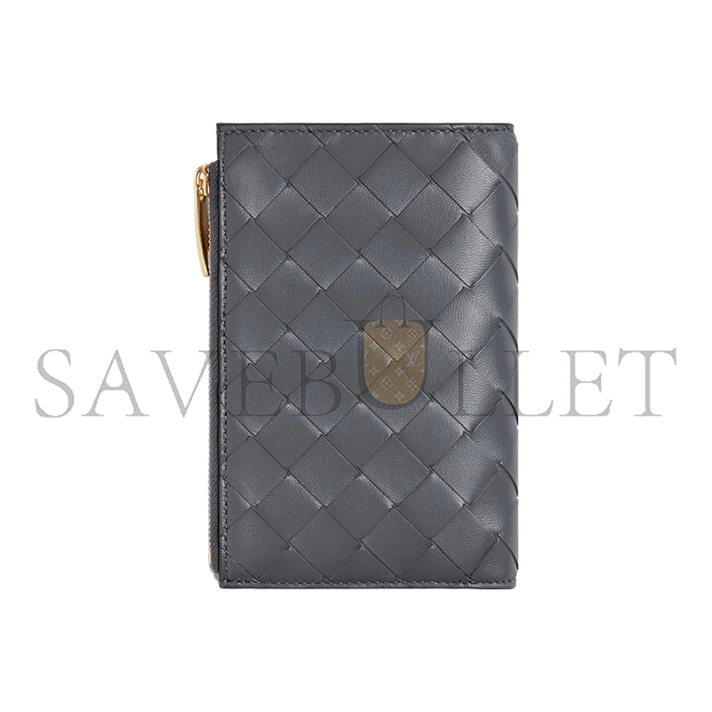 b0tt*ga Ven*ta intrecciato medium bi-fold wallet 667468vcpp21233 (14.5*9.3*2cm)
